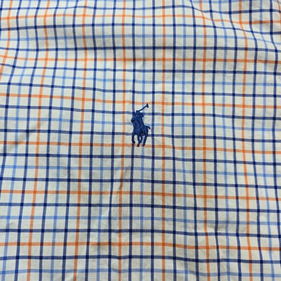 COPY - Ralph Lauren Classic Fit Stretch Long Sleeve Button Down Shirt Blue Mens… - Picture 2 of 10